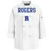 Eight Knot Button Chef Coat with Thermometer Pocket Thumbnail
